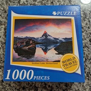 FREE w/ purchase! Mountain scene puzzle